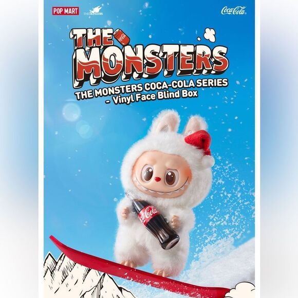 AUTHENTIC LABUBU COCA-COLA SERIES THE MONSTERS Vinyl Blind Box NWT - Picture 8 of 14